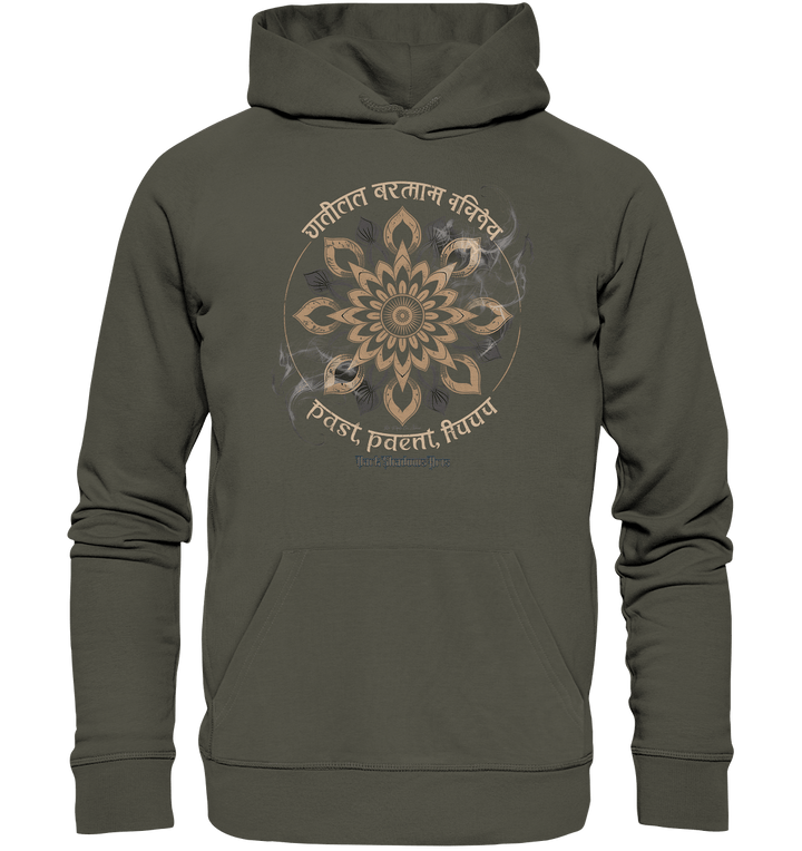 Past Present Future - Mystische Mandala - Symbolik der Zeit - Organic Hoodie | Hoodies | Dark Shadows Arts