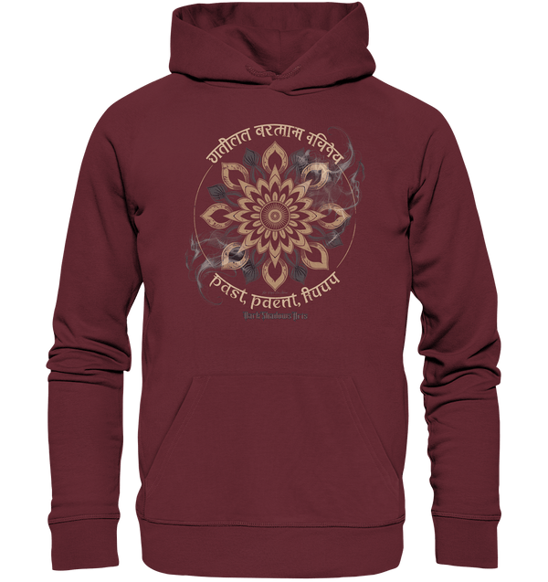 Past Present Future - Mystische Mandala - Symbolik der Zeit - Organic Hoodie | Hoodies | Dark Shadows Arts