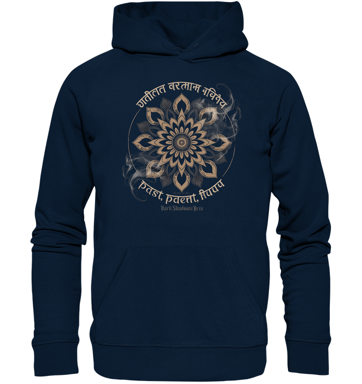 Past Present Future - Mystische Mandala - Symbolik der Zeit - Organic Hoodie | Hoodies | Dark Shadows Arts
