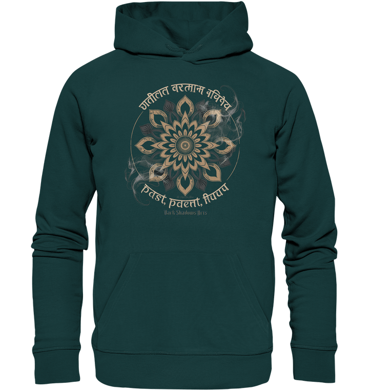 Past Present Future - Mystische Mandala - Symbolik der Zeit - Organic Hoodie | Hoodies | Dark Shadows Arts