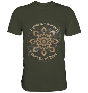 Past Present Future - Mystische Mandala - Symbolik der Zeit - Premium Shirt | Unisex - Shirts | Dark Shadows Arts
