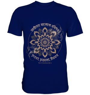 Past Present Future - Mystische Mandala - Symbolik der Zeit - Premium Shirt | Unisex - Shirts | Dark Shadows Arts