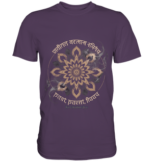 Past Present Future - Mystische Mandala - Symbolik der Zeit - Premium Shirt | Unisex - Shirts | Dark Shadows Arts