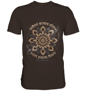 Past Present Future - Mystische Mandala - Symbolik der Zeit - Premium Shirt | Unisex - Shirts | Dark Shadows Arts