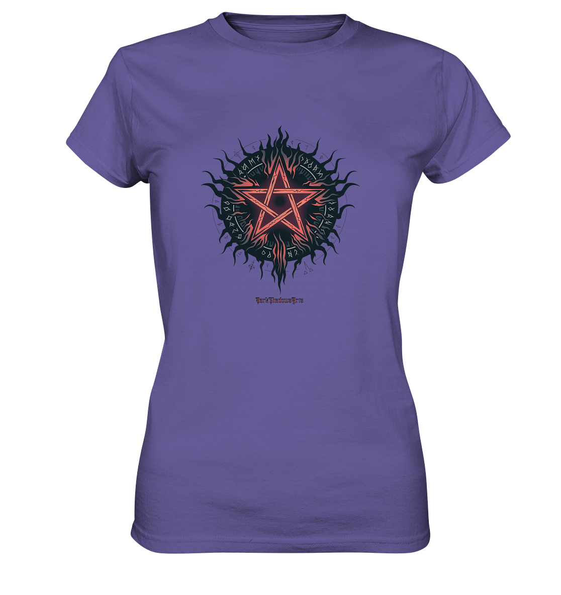 Pentagram mit Runen - Mystik & Okkulte Kräfte - Ladies Premium Shirt | Lady - Shirts | Dark Shadows Arts