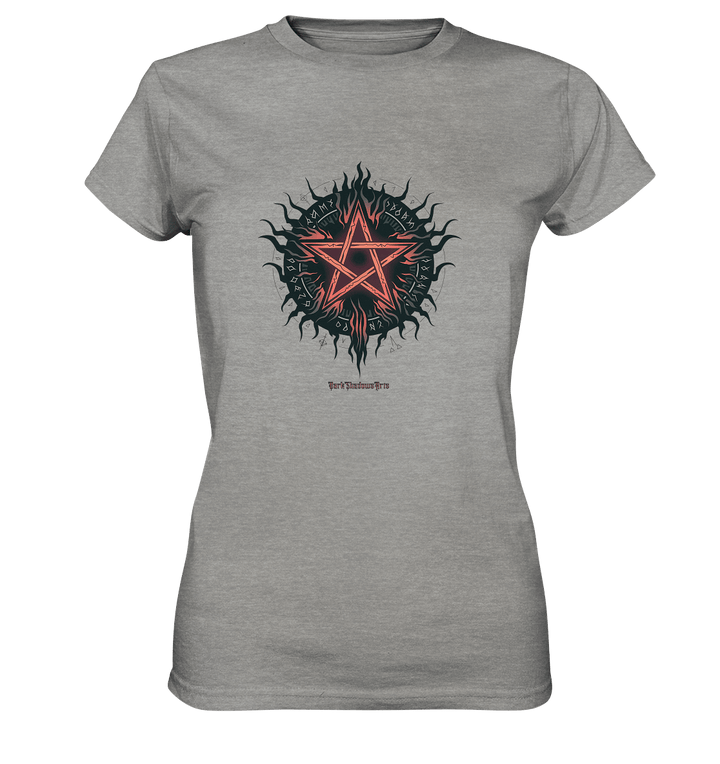 Pentagram mit Runen - Mystik & Okkulte Kräfte - Ladies Premium Shirt | Lady - Shirts | Dark Shadows Arts