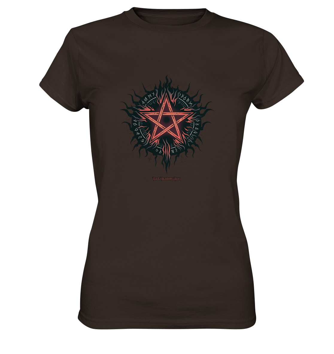 Pentagram mit Runen - Mystik & Okkulte Kräfte - Ladies Premium Shirt | Lady - Shirts | Dark Shadows Arts