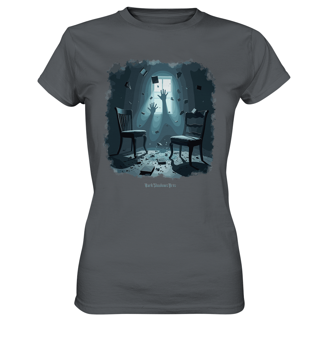 Poltergeist Ghostly Chaos - Ladies Premium Shirt | Lady - Shirts | Dark Shadows Arts