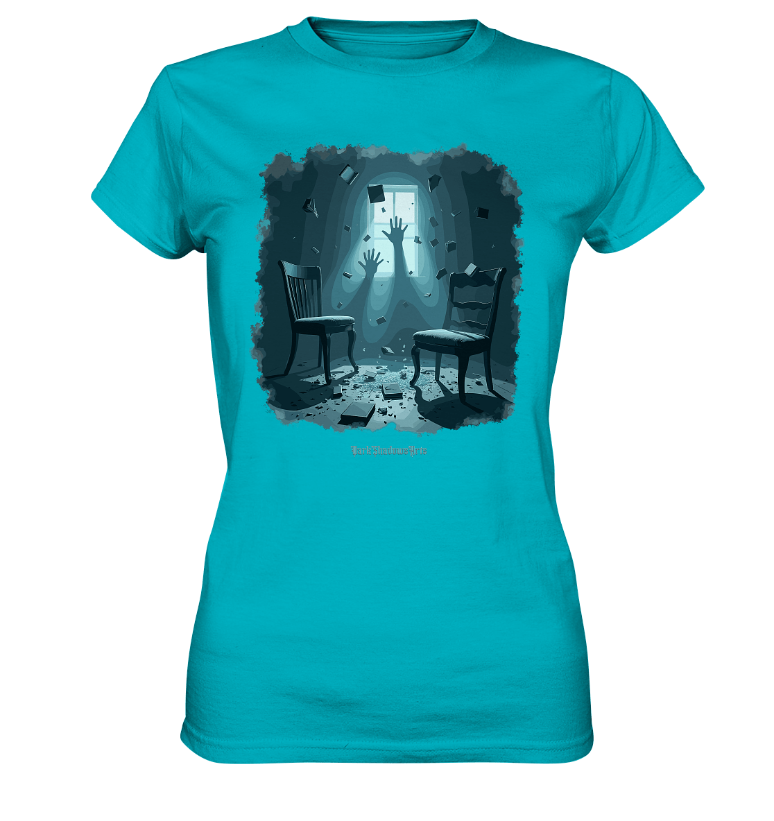 Poltergeist Ghostly Chaos - Ladies Premium Shirt | Lady - Shirts | Dark Shadows Arts
