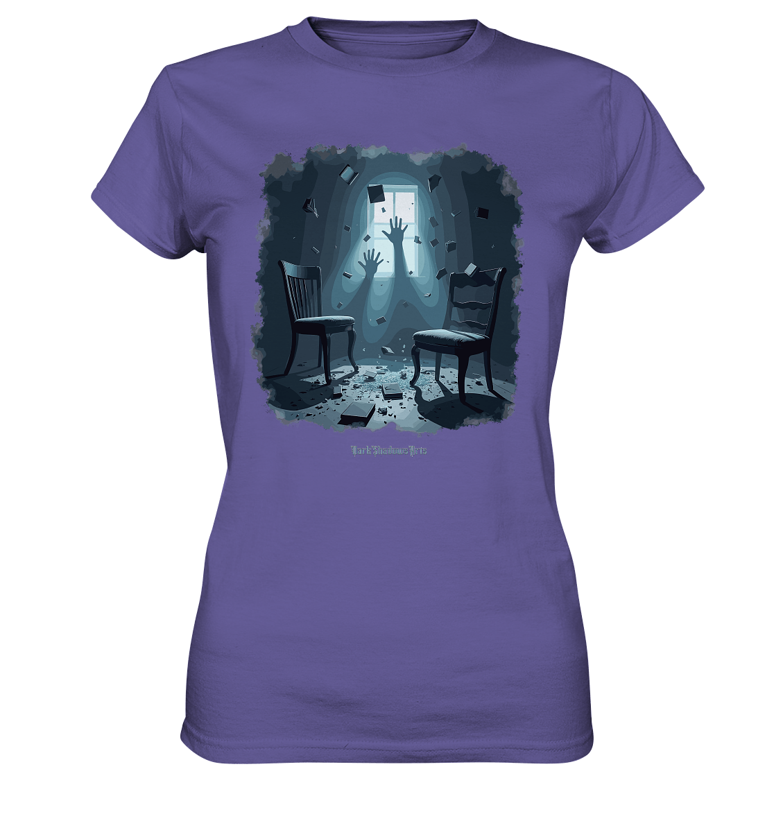 Poltergeist Ghostly Chaos - Ladies Premium Shirt | Lady - Shirts | Dark Shadows Arts