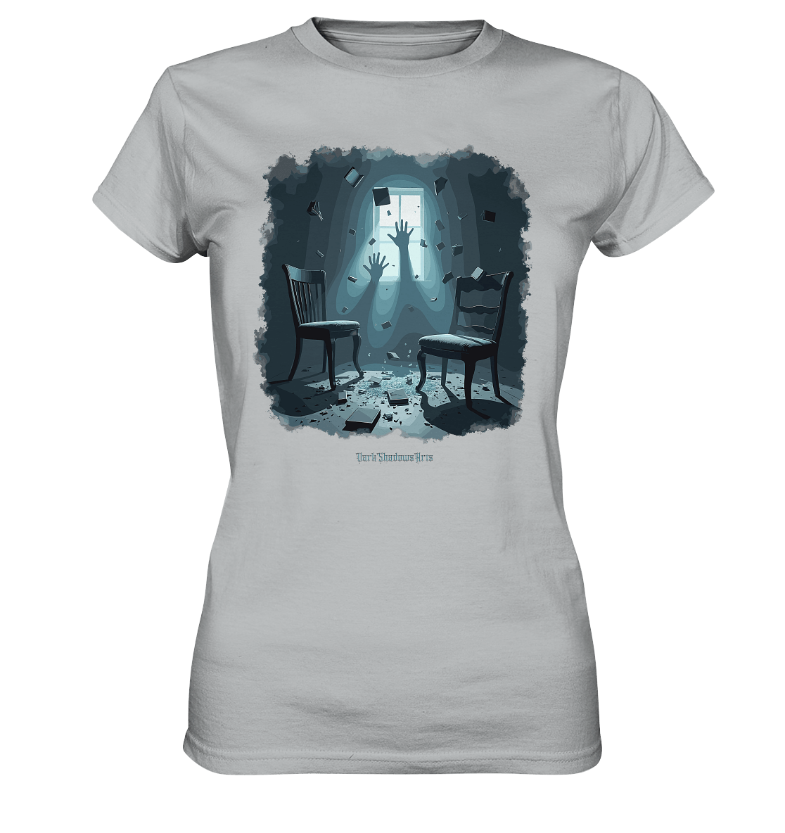 Poltergeist Ghostly Chaos - Ladies Premium Shirt | Lady - Shirts | Dark Shadows Arts