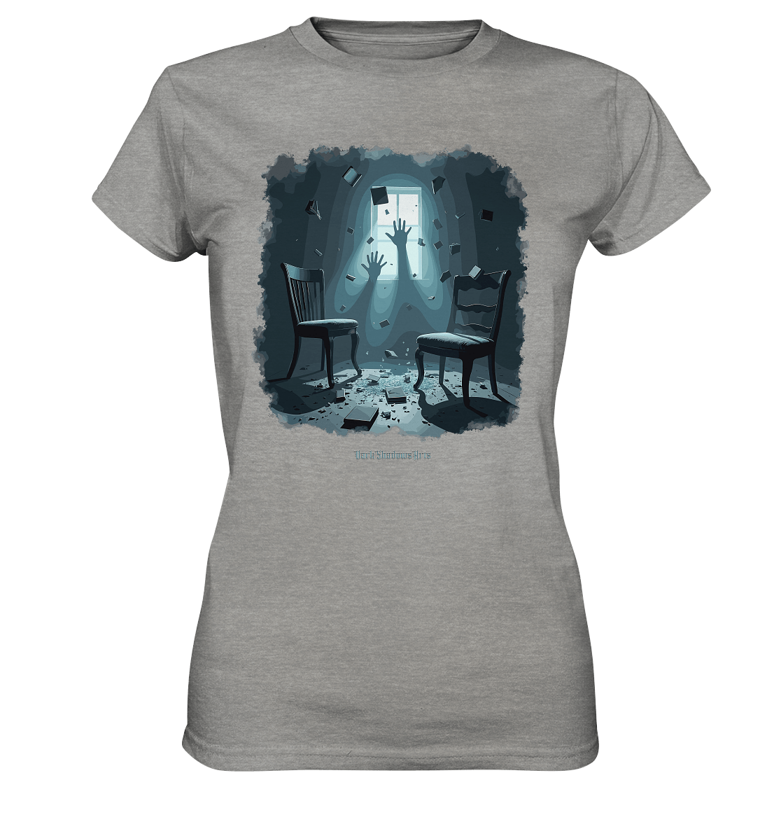 Poltergeist Ghostly Chaos - Ladies Premium Shirt | Lady - Shirts | Dark Shadows Arts