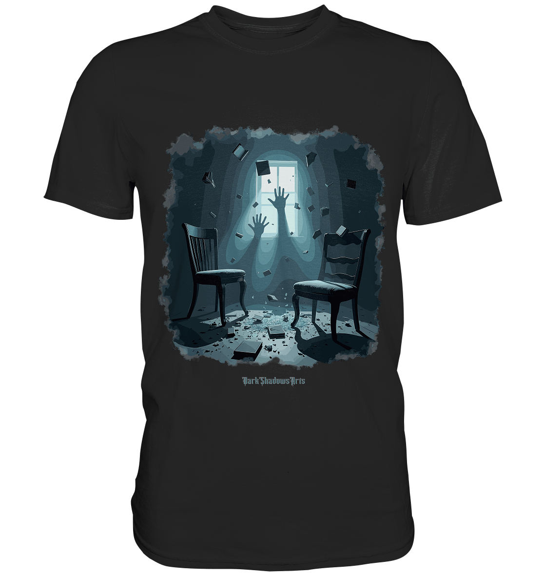 Poltergeist Ghostly Chaos - Premium Shirt | Unisex - Shirts | Dark Shadows Arts