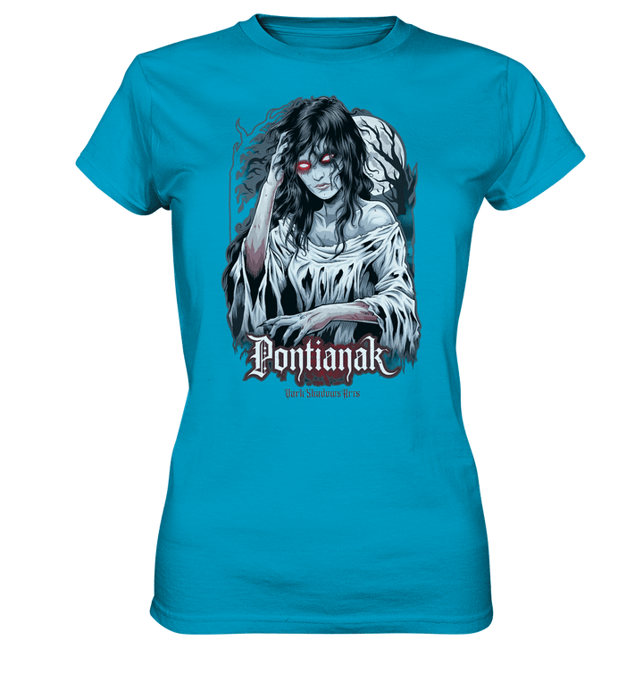 Pontianak Dark Shadows Emergence - Ladies Premium Shirt | Lady - Shirts | Dark Shadows Arts