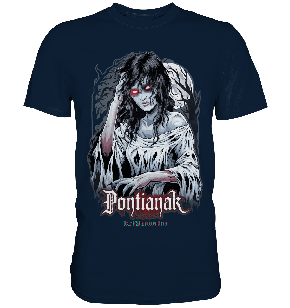 Pontianak Dark Shadows Emergence - Premium Shirt | Unisex - Shirts | Dark Shadows Arts