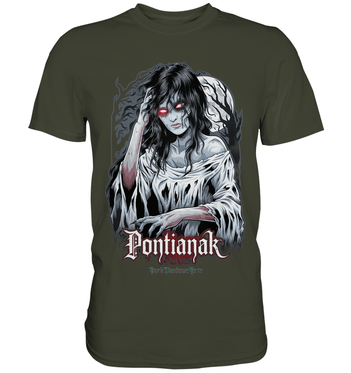 Pontianak Dark Shadows Emergence - Premium Shirt | Unisex - Shirts | Dark Shadows Arts
