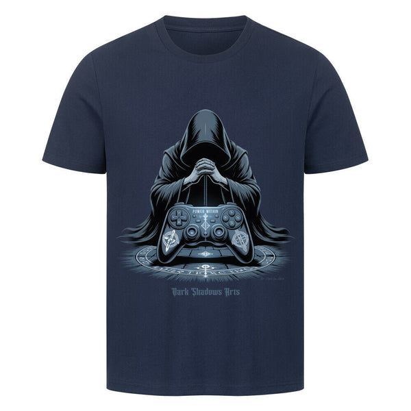 Power Within – Gaming Ritual & Okkulter Controller - Kult – HigherBlanks Premium T-Shirt | T-Shirt | Dark Shadows Arts