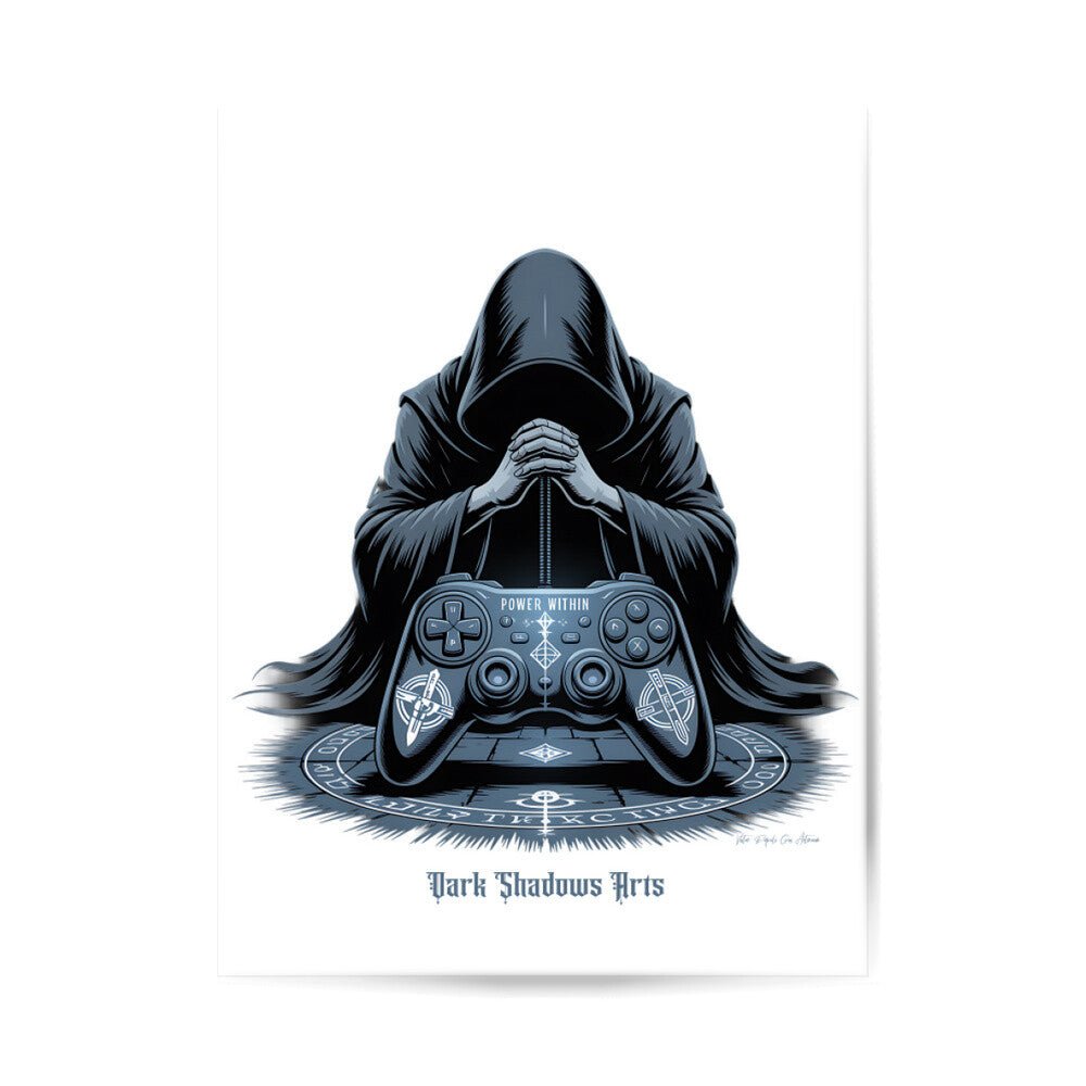 Power Within – Gaming Ritual & Okkulter Controller - Kult – Poster 3:4 | Poster | Dark Shadows Arts
