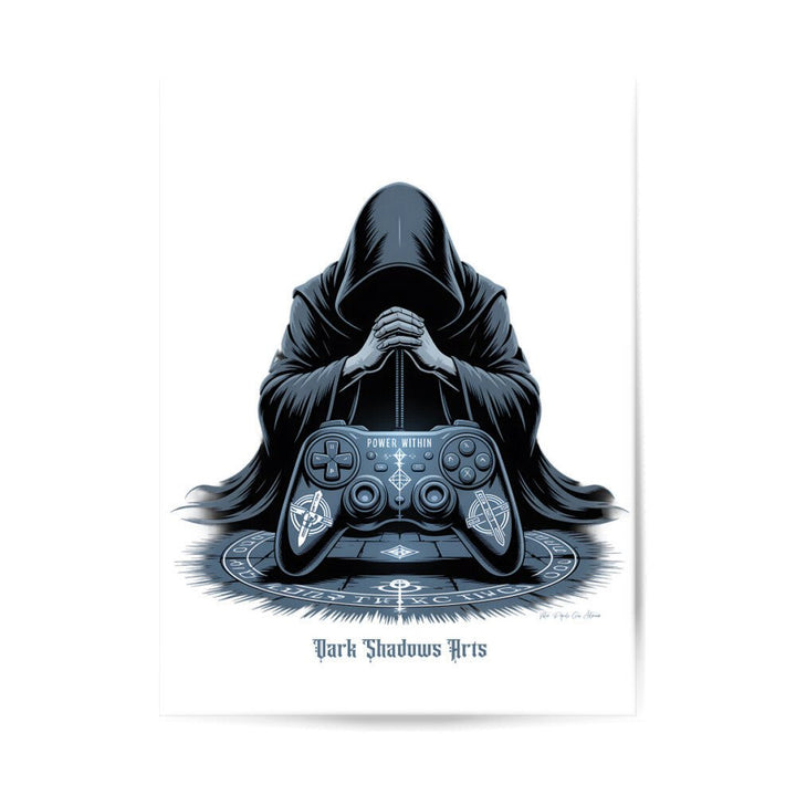 Power Within – Gaming Ritual & Okkulter Controller - Kult – Poster 3:4 | Poster | Dark Shadows Arts