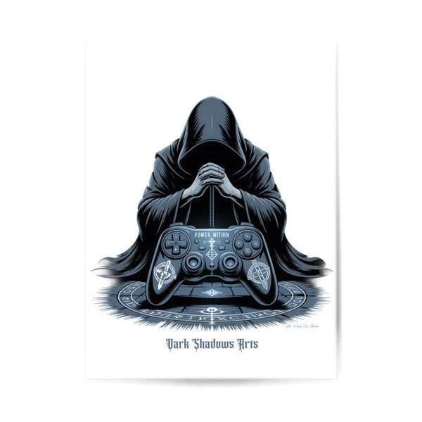 Power Within – Gaming Ritual & Okkulter Controller - Kult – Poster 3:4 | Poster | Dark Shadows Arts