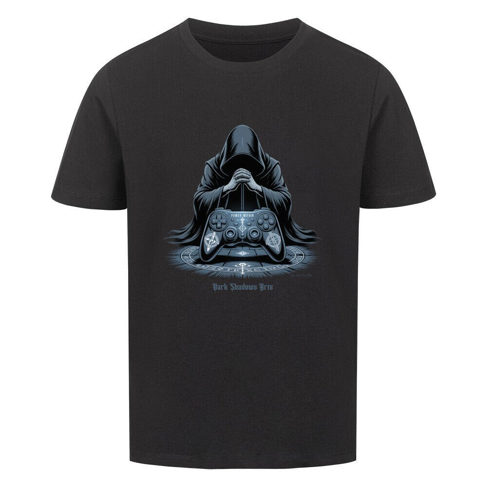 Power Within – Gaming Ritual & Okkulter Controller - Kult – Premium Organic Shirt Kids | T-Shirt | Dark Shadows Arts