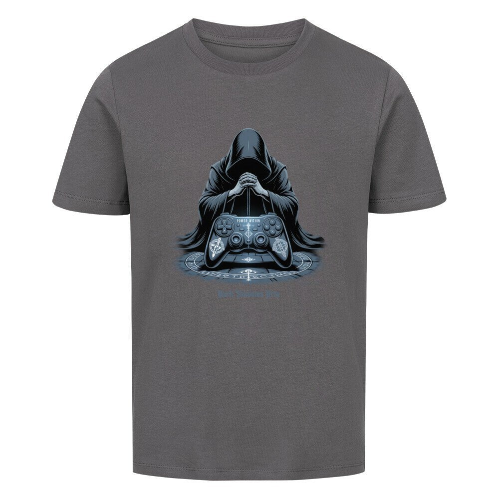 Power Within – Gaming Ritual & Okkulter Controller - Kult – Premium Organic Shirt Kids | T-Shirt | Dark Shadows Arts