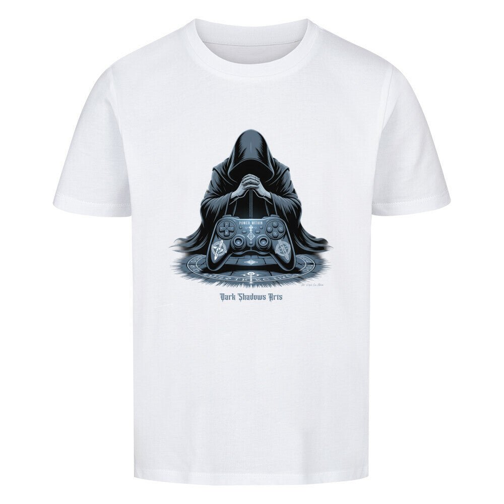 Power Within – Gaming Ritual & Okkulter Controller - Kult – Premium Organic Shirt Kids | T-Shirt | Dark Shadows Arts