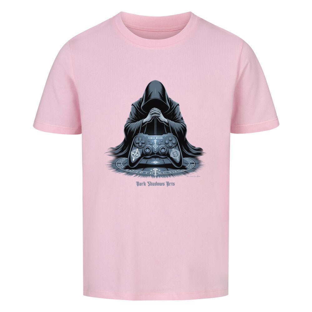 Power Within – Gaming Ritual & Okkulter Controller - Kult – Premium Organic Shirt Kids | T-Shirt | Dark Shadows Arts