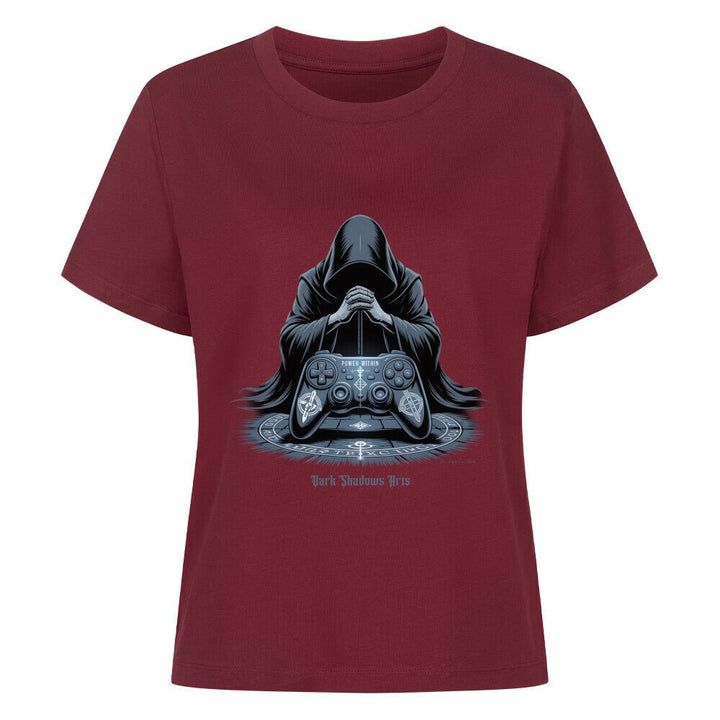 Power Within – Gaming Ritual & Okkulter Controller - Kult – Premium Organic Shirt Women | T-Shirt | Dark Shadows Arts