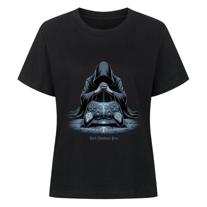 Power Within – Gaming Ritual & Okkulter Controller - Kult – Premium Organic Shirt Women | T-Shirt | Dark Shadows Arts