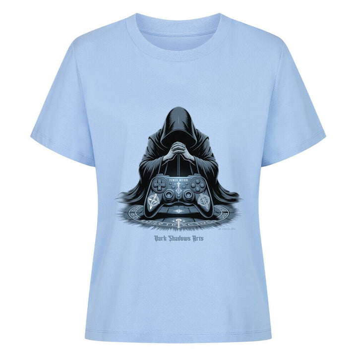 Power Within – Gaming Ritual & Okkulter Controller - Kult – Premium Organic Shirt Women | T-Shirt | Dark Shadows Arts