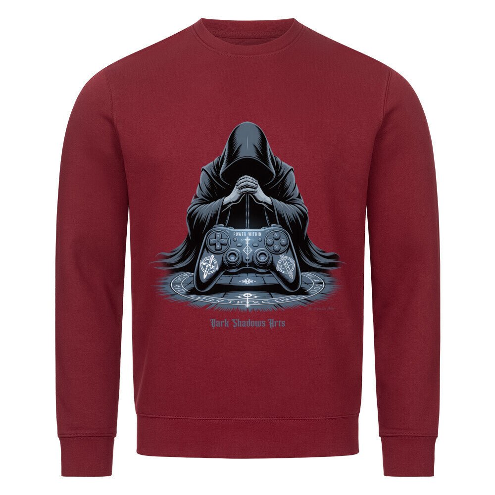 Power Within – Gaming Ritual & Okkulter Controller - Kult – Premium Organic Sweatshirt | Sweatshirt | Dark Shadows Arts