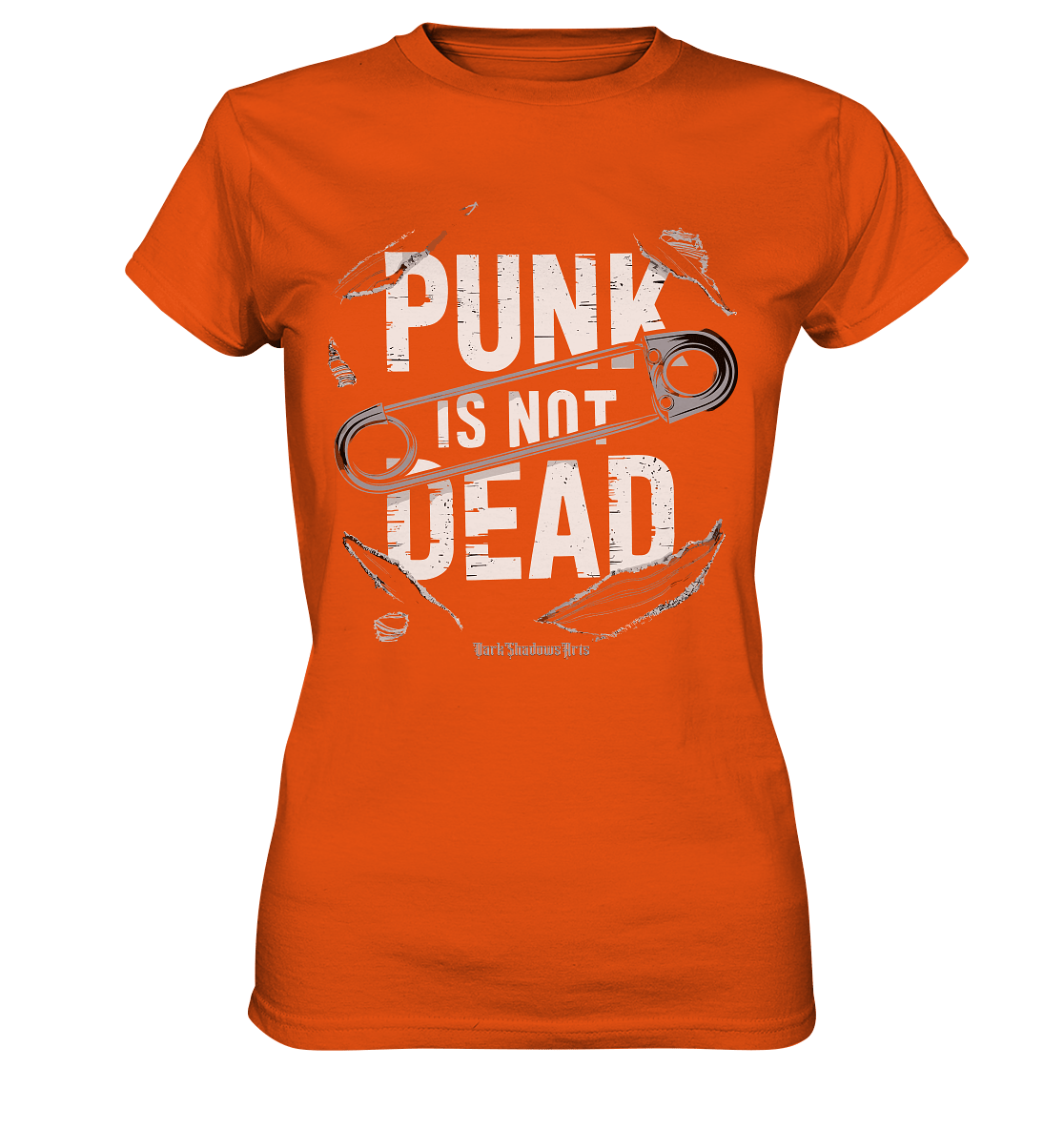 Punk is Not Dead: Rebellion und Unsterbliche Attitüde - Ladies Premium Shirt | Lady - Shirts | Dark Shadows Arts