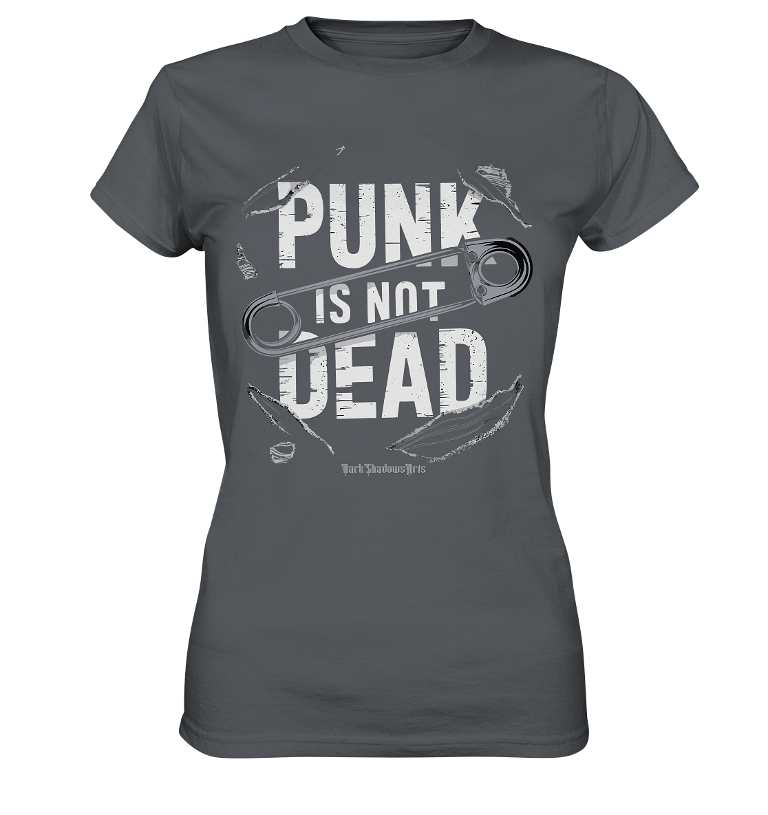 Punk is Not Dead: Rebellion und Unsterbliche Attitüde - Ladies Premium Shirt | Lady - Shirts | Dark Shadows Arts