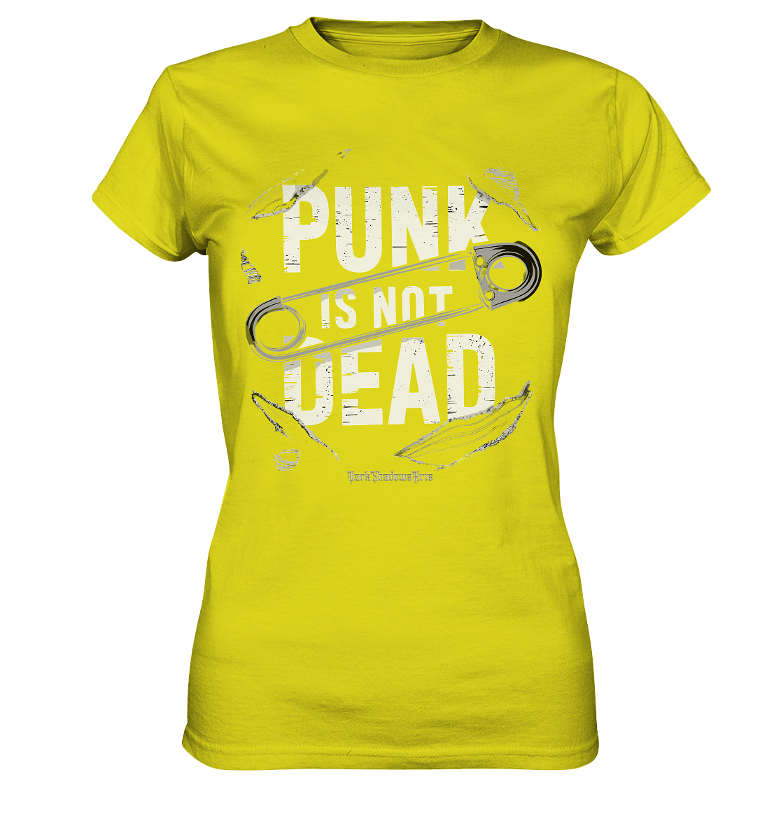Punk is Not Dead: Rebellion und Unsterbliche Attitüde - Ladies Premium Shirt | Lady - Shirts | Dark Shadows Arts