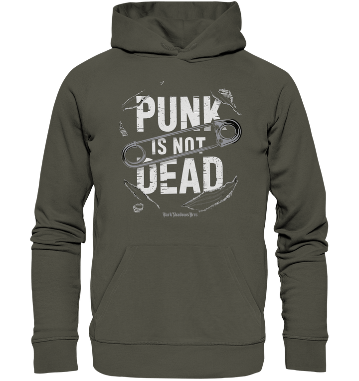 Punk is Not Dead: Rebellion und Unsterbliche Attitüde - Organic Hoodie | Hoodies | Dark Shadows Arts