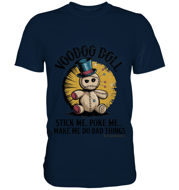 Quirky Voodoo Doll Edgy and Mysterious Charm - Premium Shirt | Unisex - Shirts | Dark Shadows Arts