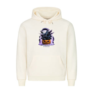 Raven Pumpkin Glow - HigherBlanks Premium Hoodie | Hoodie | Dark Shadows Arts