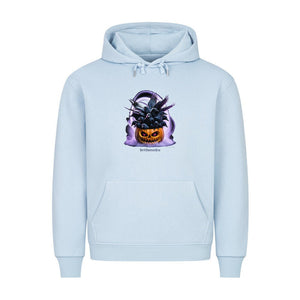 Raven Pumpkin Glow - HigherBlanks Premium Hoodie | Hoodie | Dark Shadows Arts
