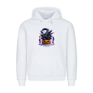 Raven Pumpkin Glow - HigherBlanks Premium Hoodie | Hoodie | Dark Shadows Arts