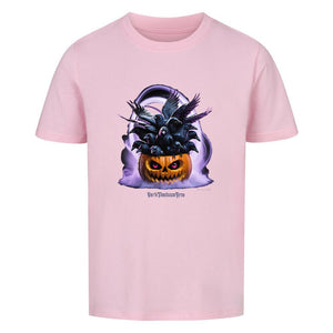 Raven Pumpkin Glow - Premium Organic Shirt Kids | T-Shirt | Dark Shadows Arts