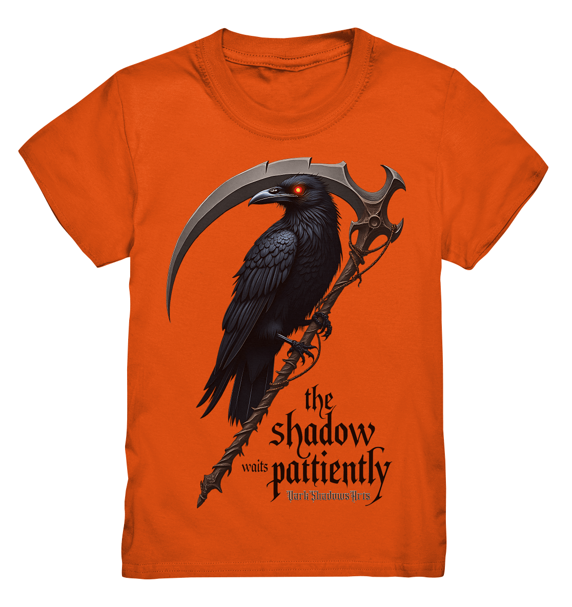 Raven Scythe - Kids Premium Shirt | Kids & Babys | Dark Shadows Arts