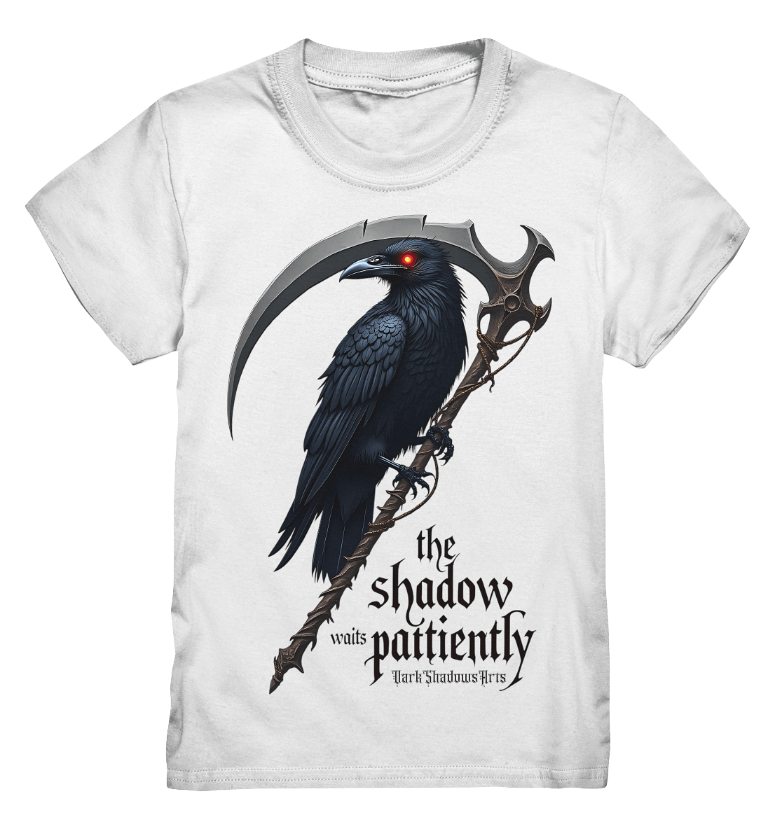 Raven Scythe - Kids Premium Shirt | Kids & Babys | Dark Shadows Arts