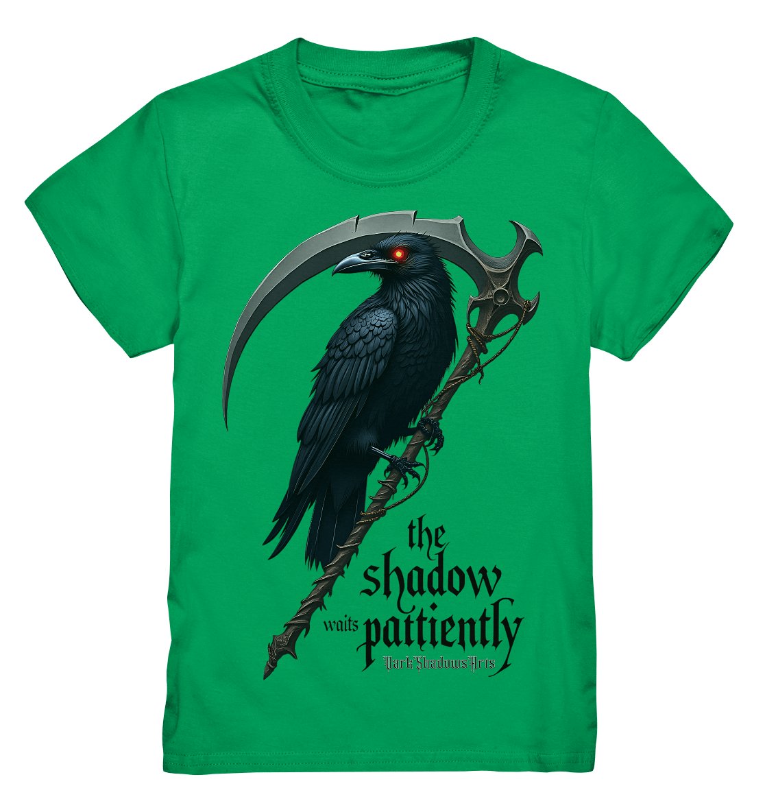 Raven Scythe - Kids Premium Shirt | Kids & Babys | Dark Shadows Arts