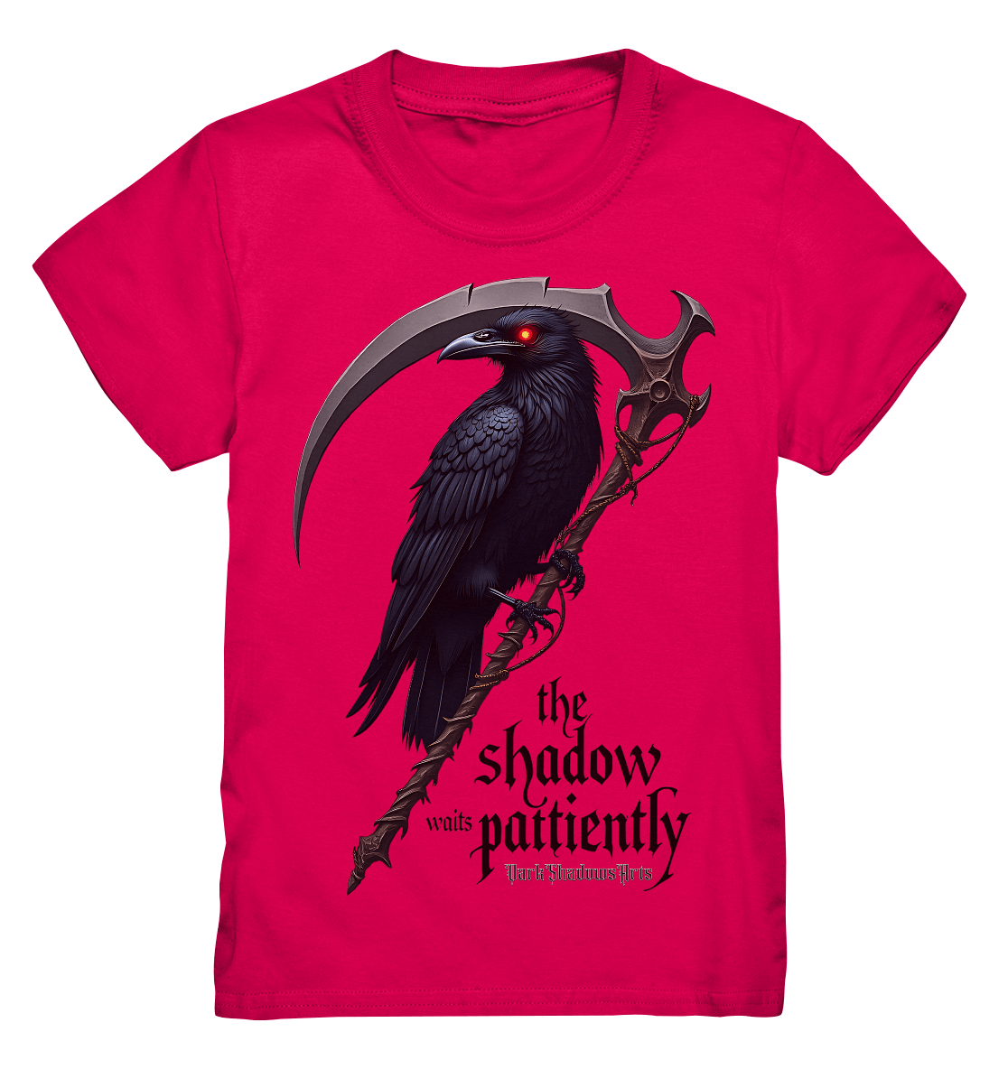 Raven Scythe - Kids Premium Shirt | Kids & Babys | Dark Shadows Arts