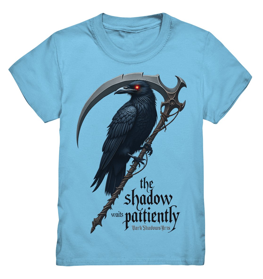 Raven Scythe - Kids Premium Shirt | Kids & Babys | Dark Shadows Arts