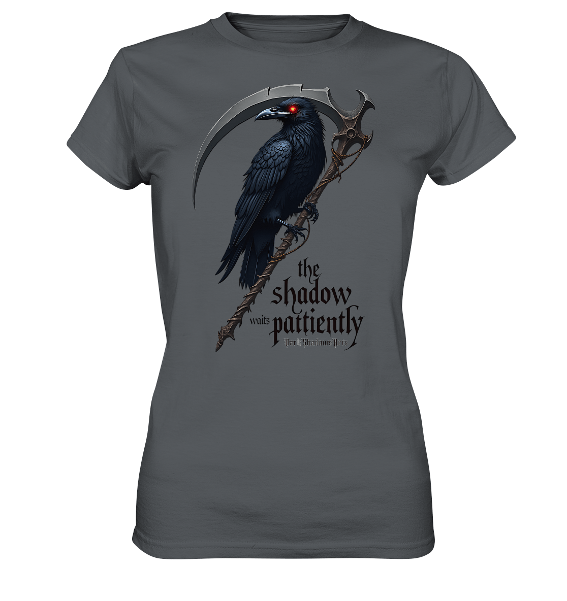 Raven Scythe - Ladies Premium Shirt | Lady - Shirts | Dark Shadows Arts