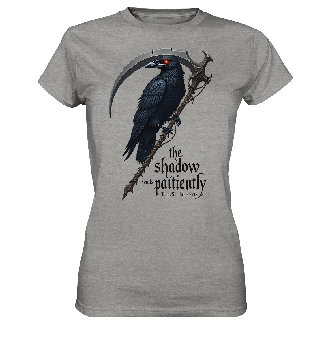 Raven Scythe - Ladies Premium Shirt | Lady - Shirts | Dark Shadows Arts