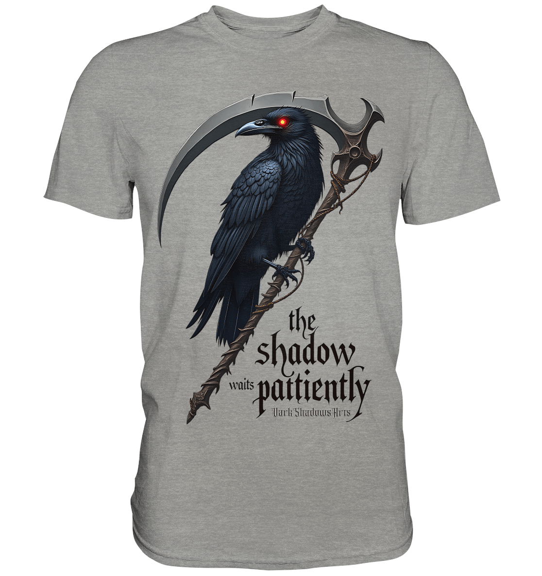 Raven Scythe - Premium Shirt | Unisex - Shirts | Dark Shadows Arts