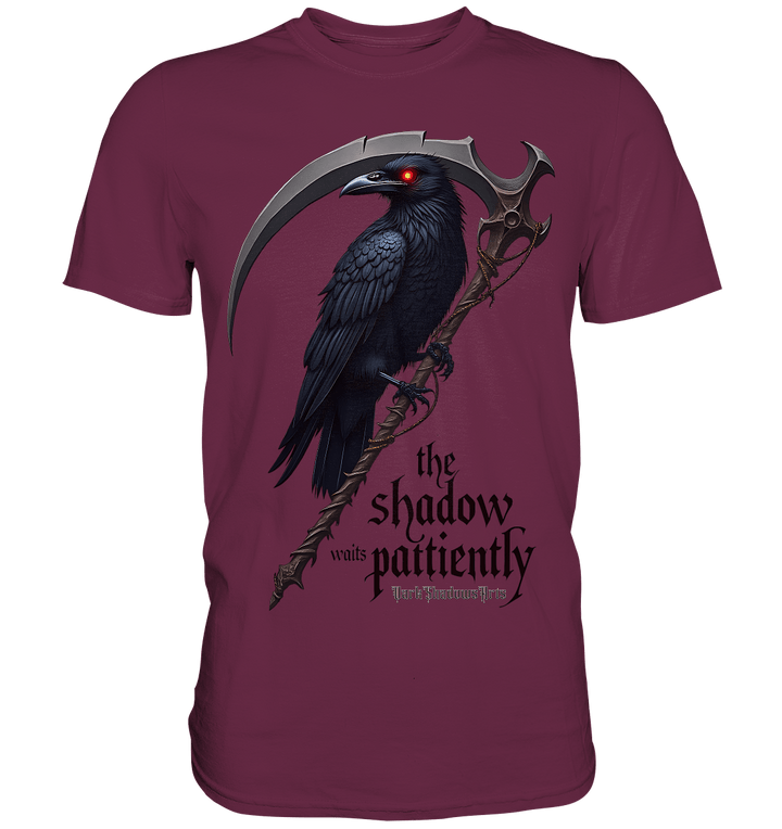 Raven Scythe - Premium Shirt | Unisex - Shirts | Dark Shadows Arts